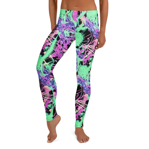 Candy Static on a Leggings