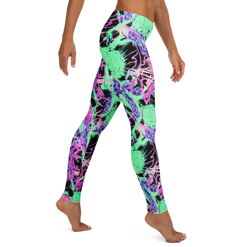 Candy Static on Leggings — Right