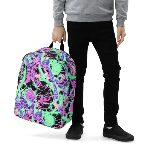 Candy Static on a Minimalist Backpack