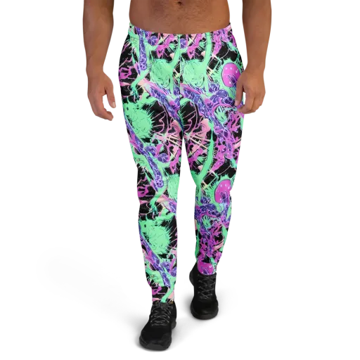 Candy Static on a Men's Joggers