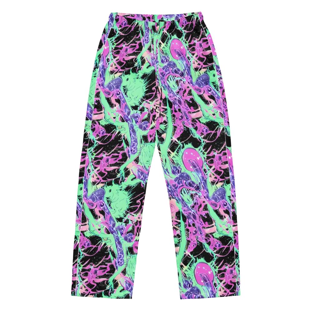 Candy Static on Women's Pajama Pants — Front