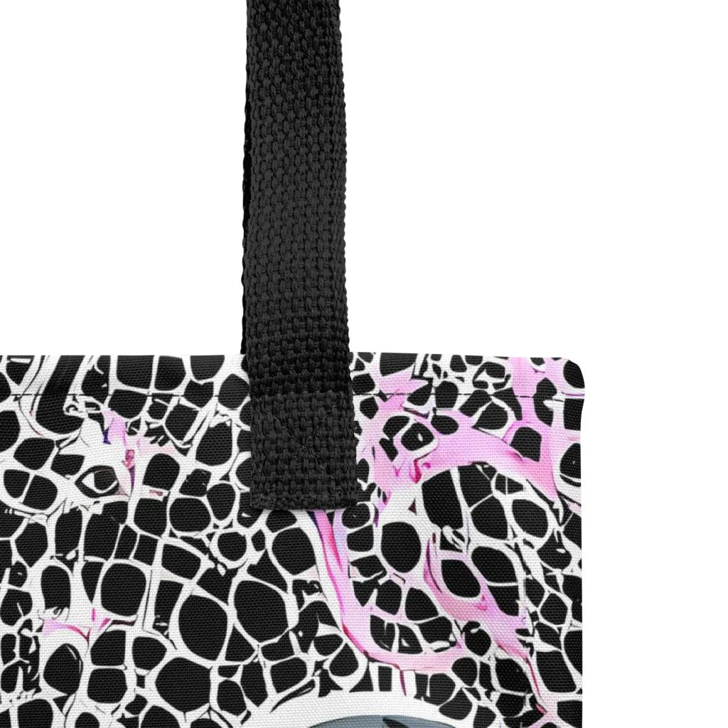 Pink Fracture on Tote Bag — Product details