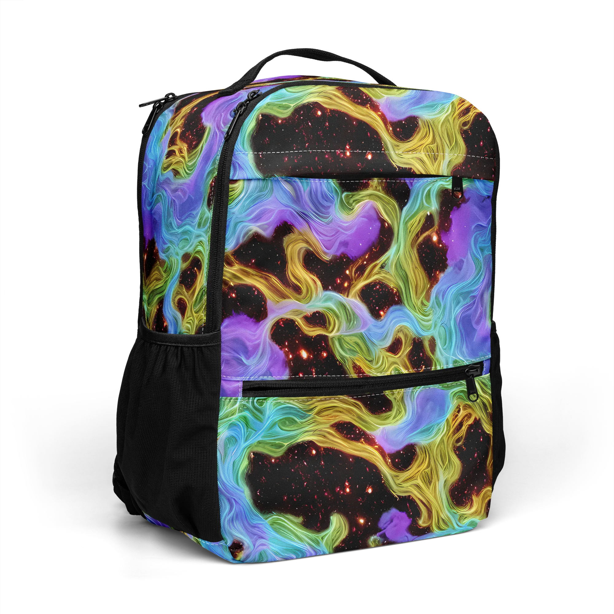 Galactic Tides on Utility Backpack — Right Front