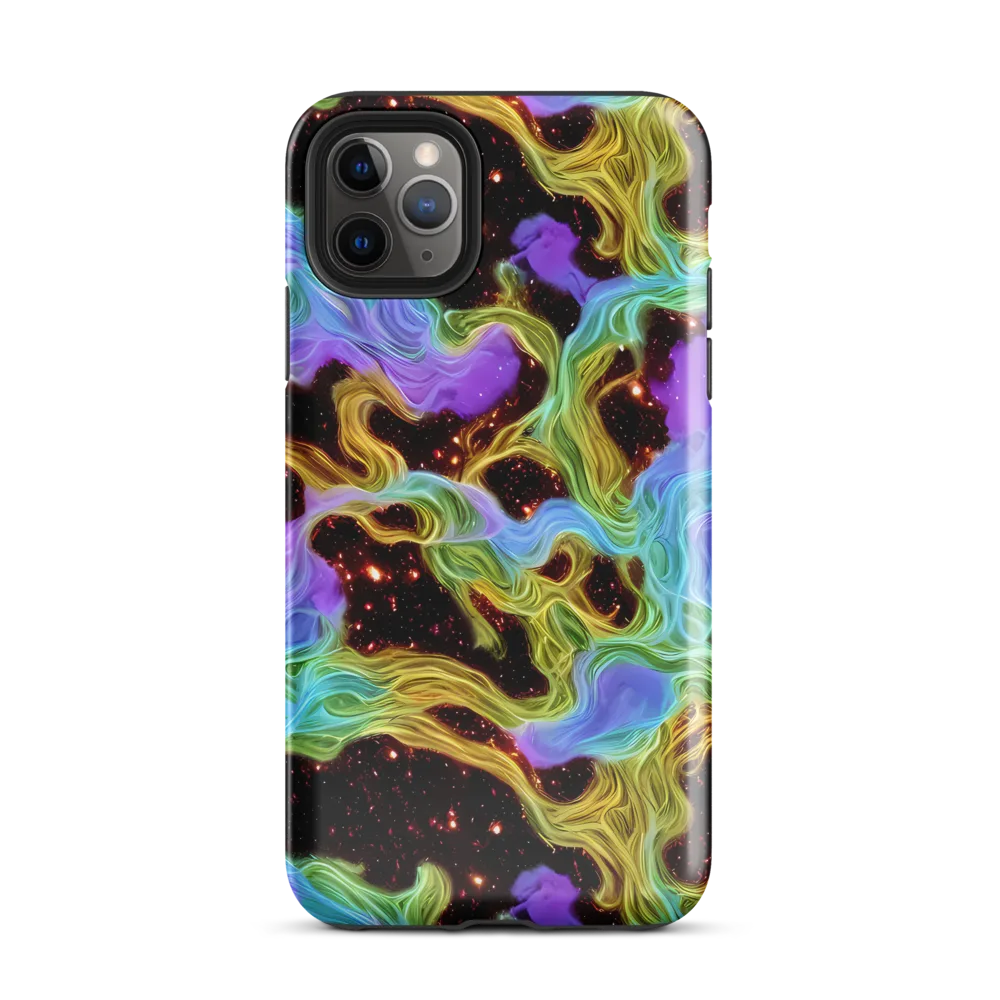 Galactic Tides on Tough Case for iPhone® — Front
