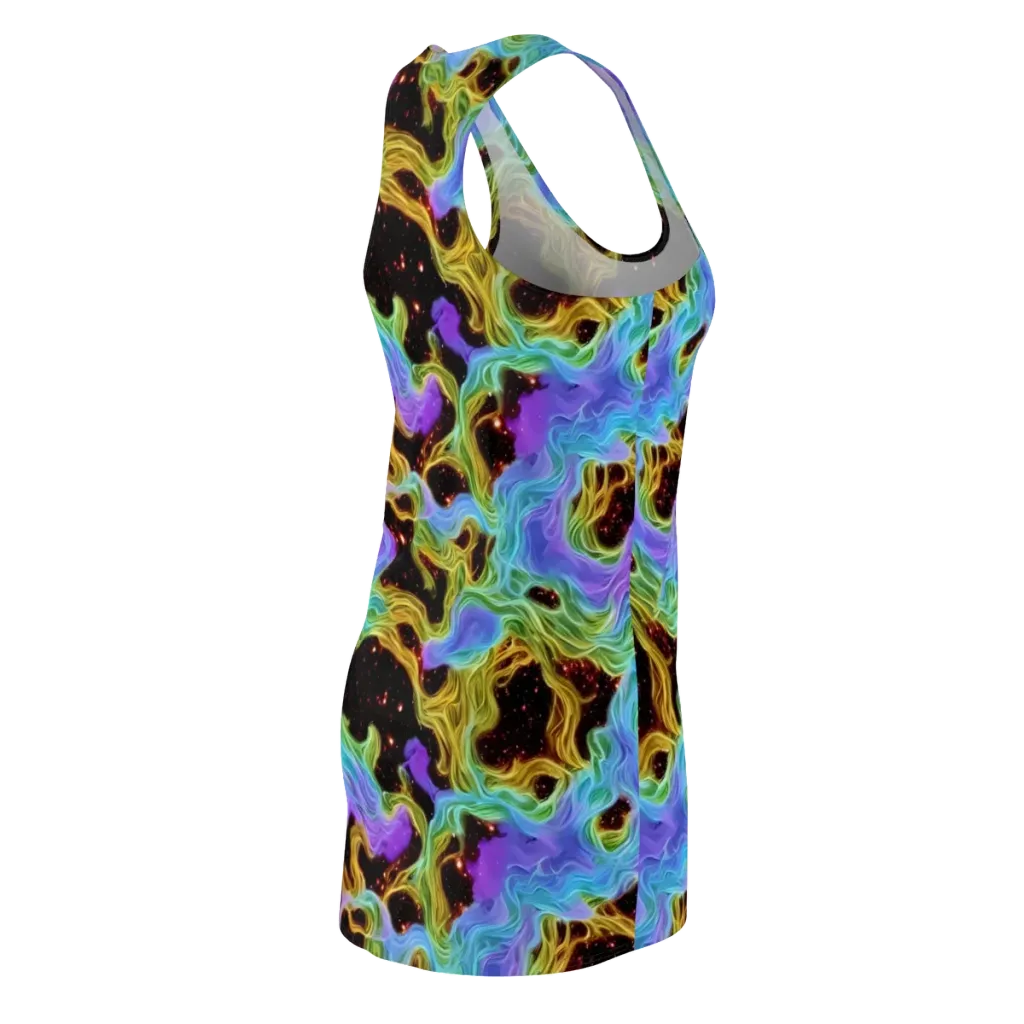 Galactic Tides on Racerback Dress — Back Side