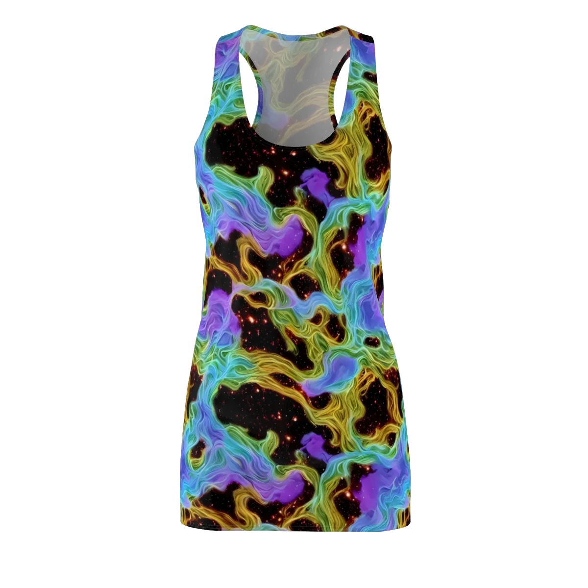 Galactic Tides on Racerback Dress — Front