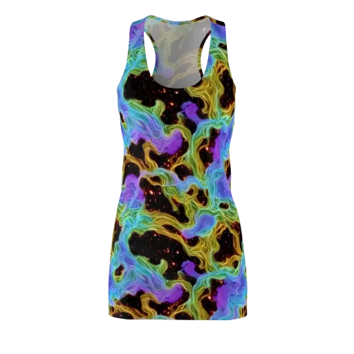 Galactic Tides on a Racerback Dress