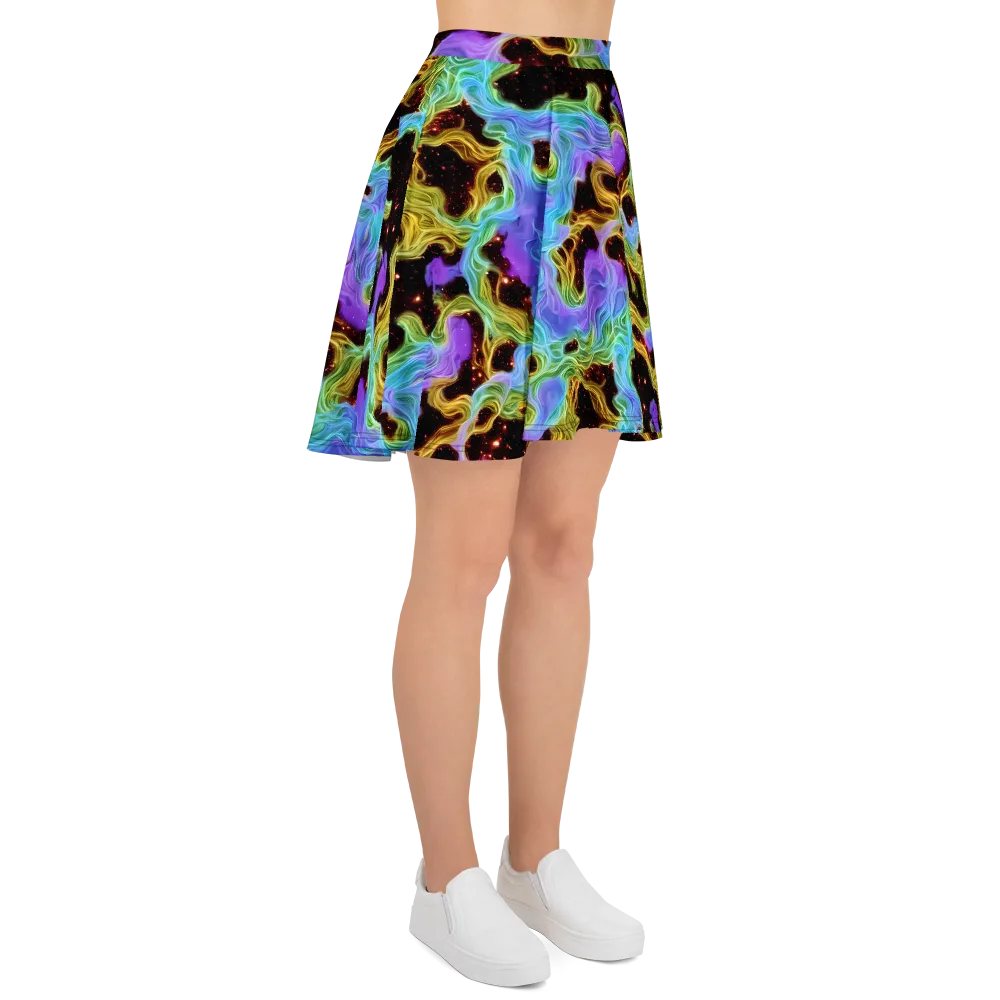 Galactic Tides on Skater Skirt — Right