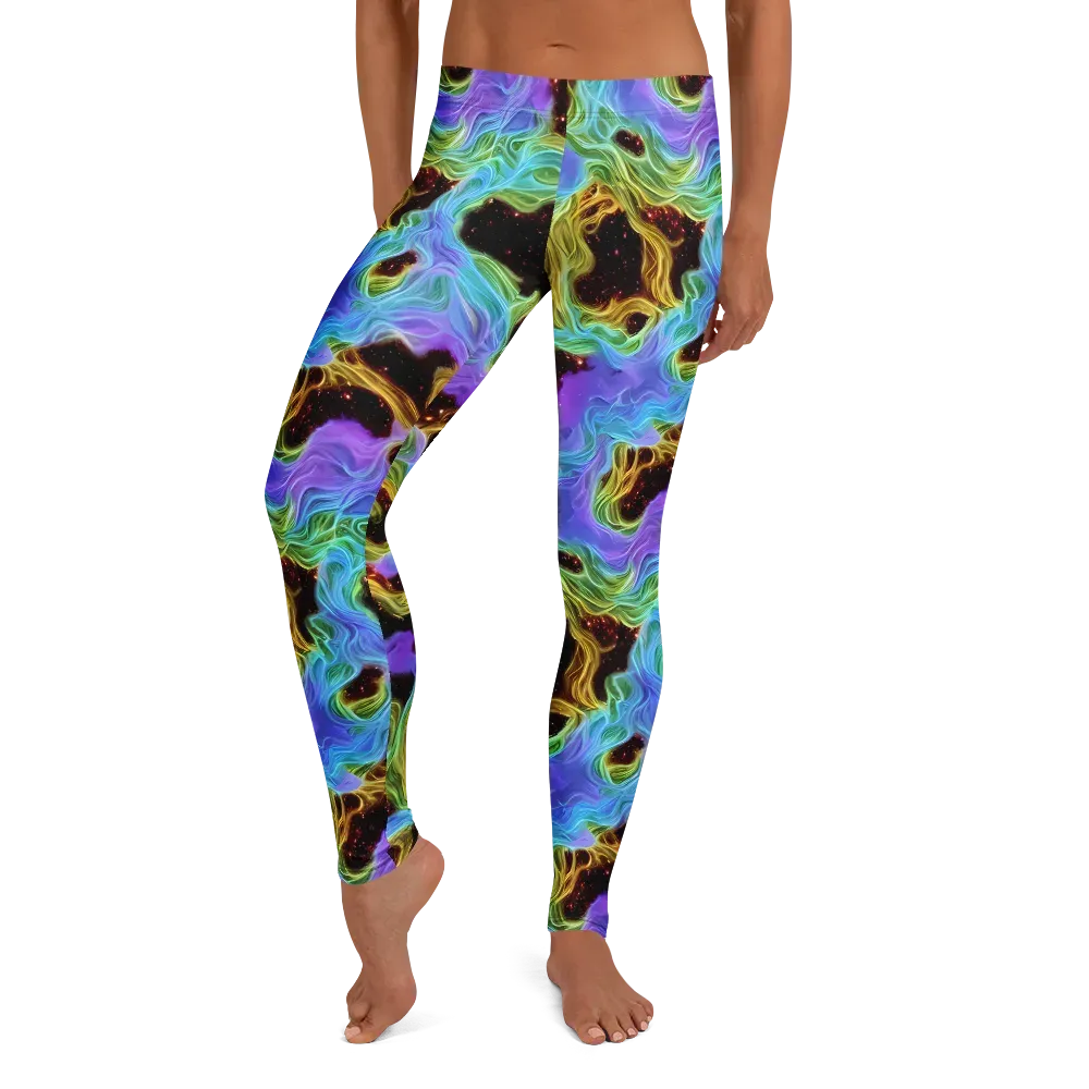 Galactic Tides on Leggings — Front
