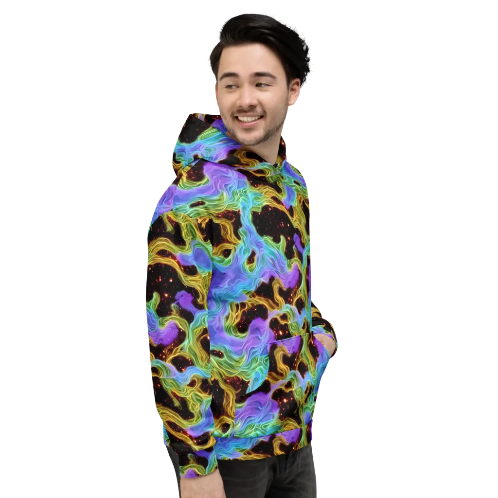 Galactic Tides on Hoodie — Right