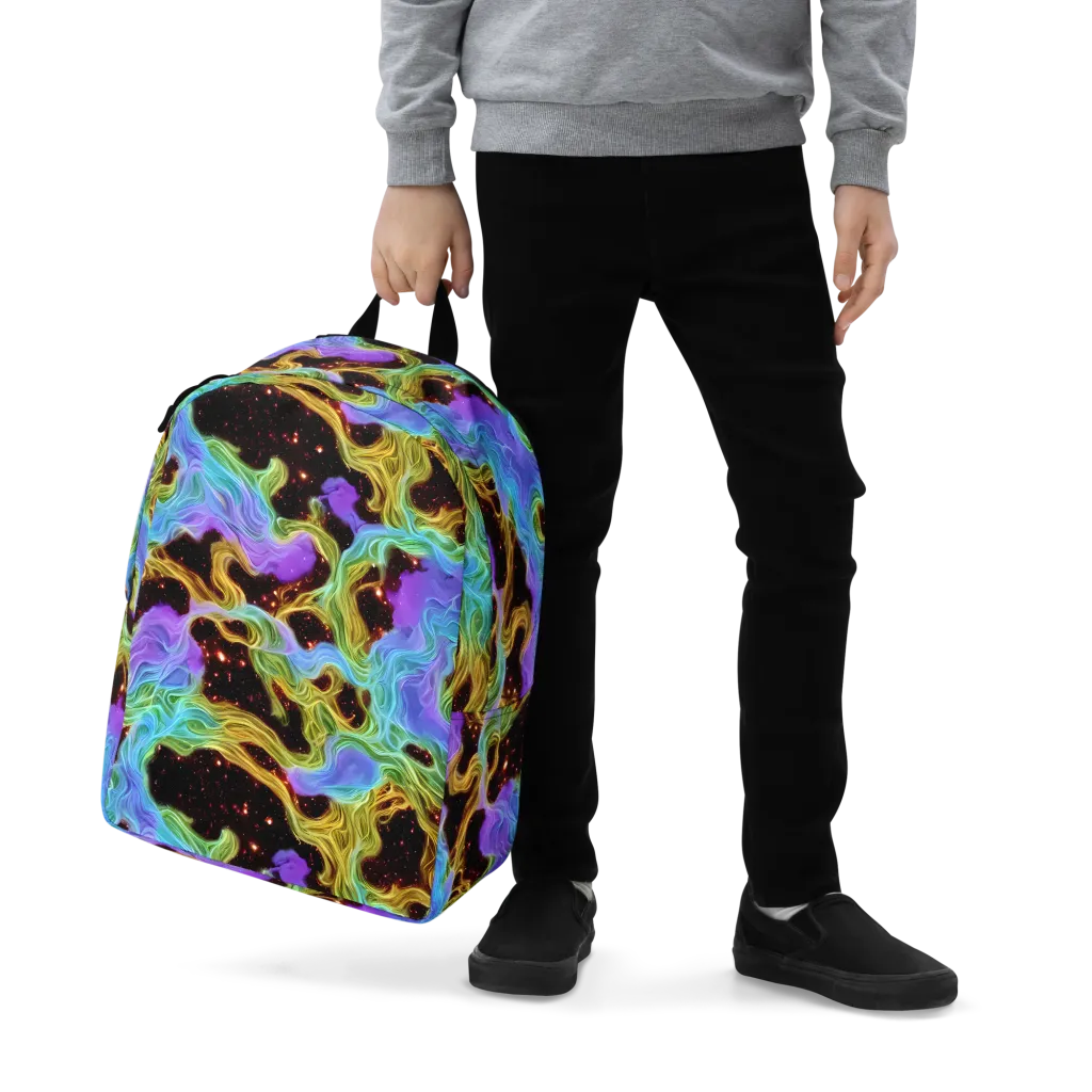 Galactic Tides on Minimalist Backpack — Zoomed-in