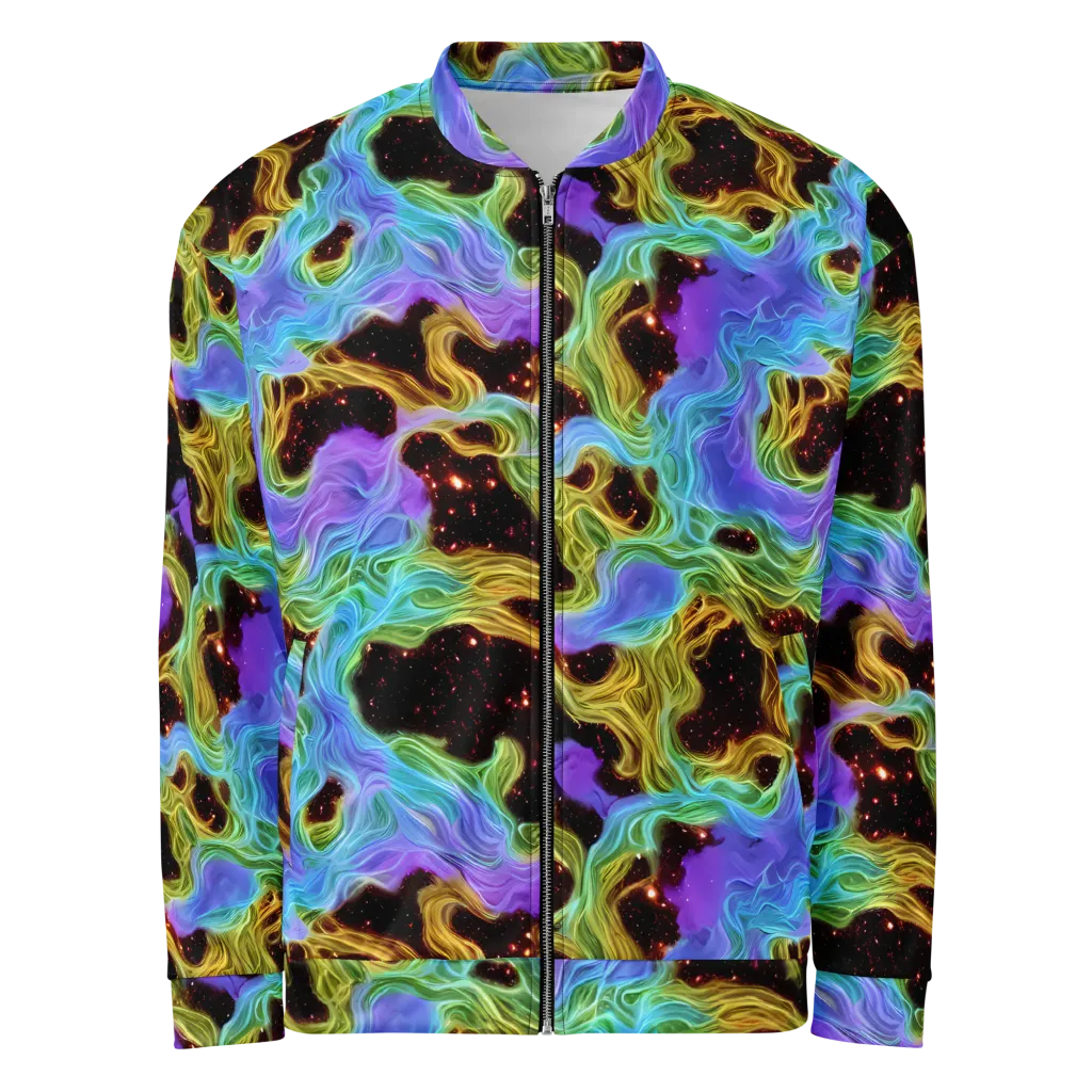 Galactic Tides on Bomber Jacket — Front