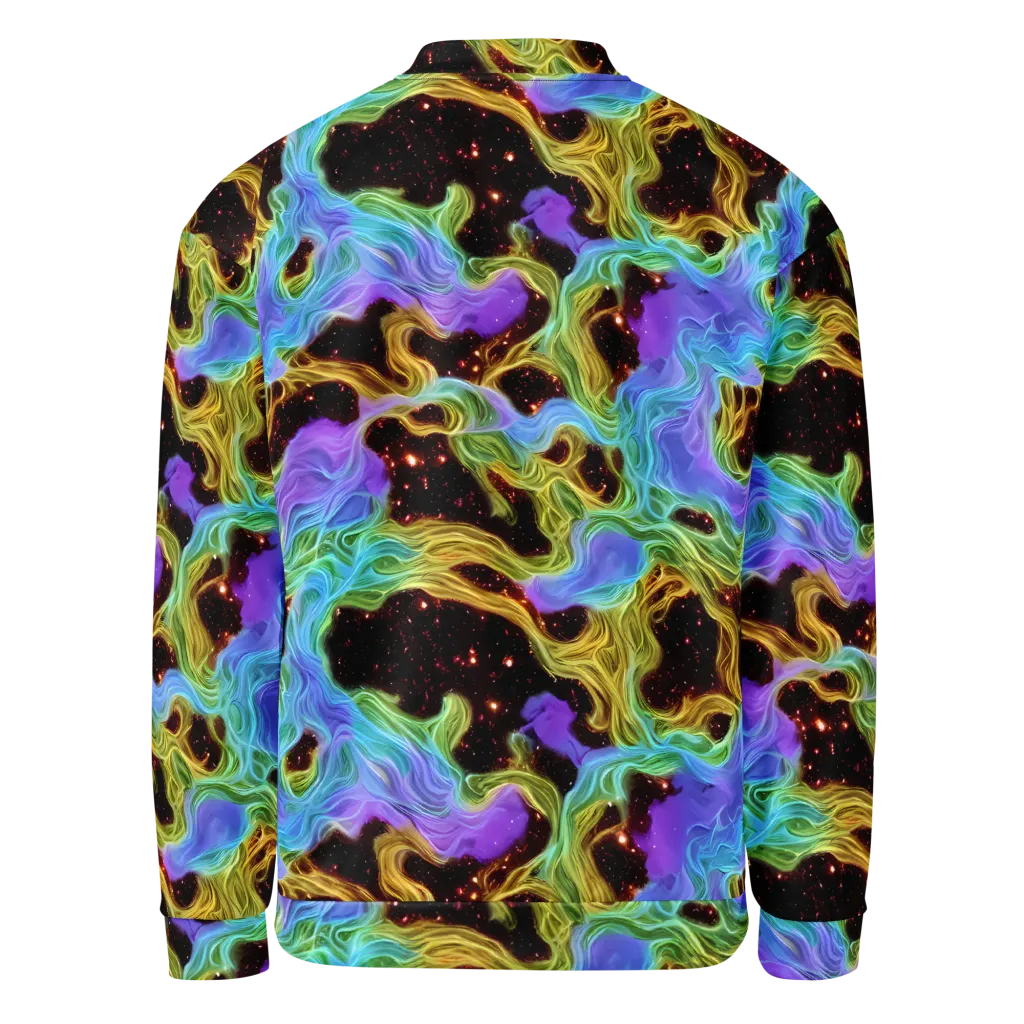 Galactic Tides on Bomber Jacket — Back