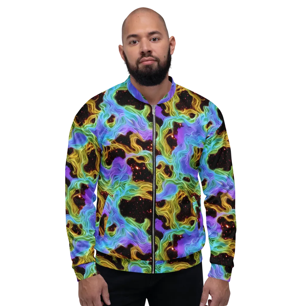 Galactic Tides on Bomber Jacket — Front