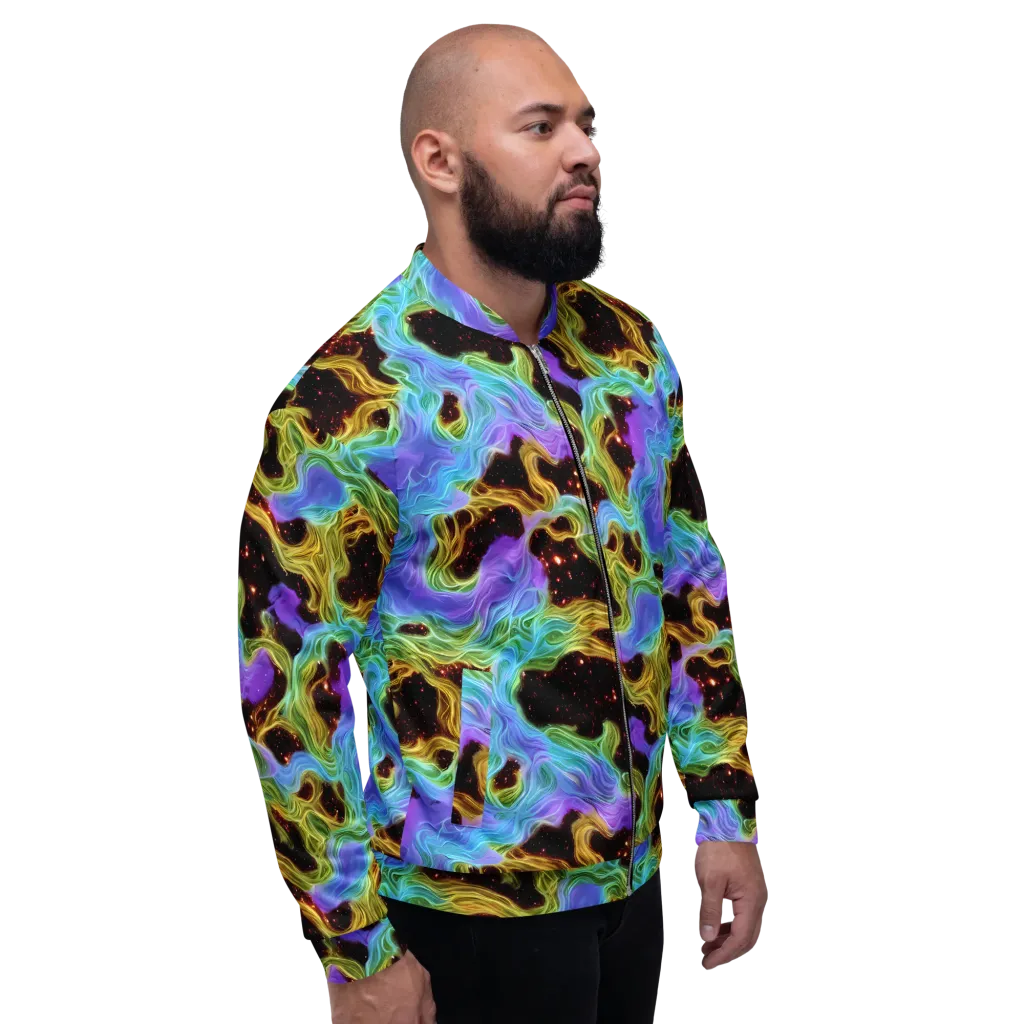 Galactic Tides on Bomber Jacket — Right