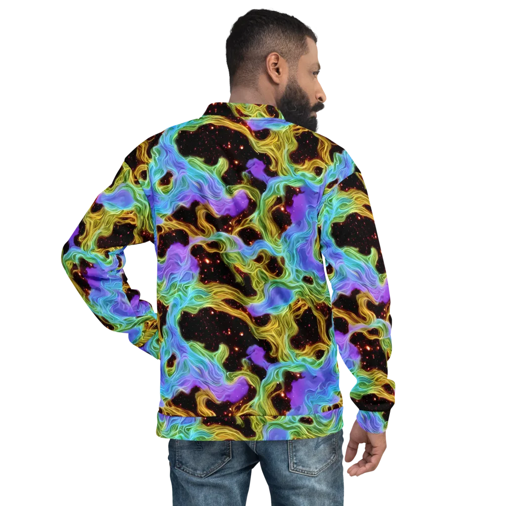 Galactic Tides on Bomber Jacket — Back