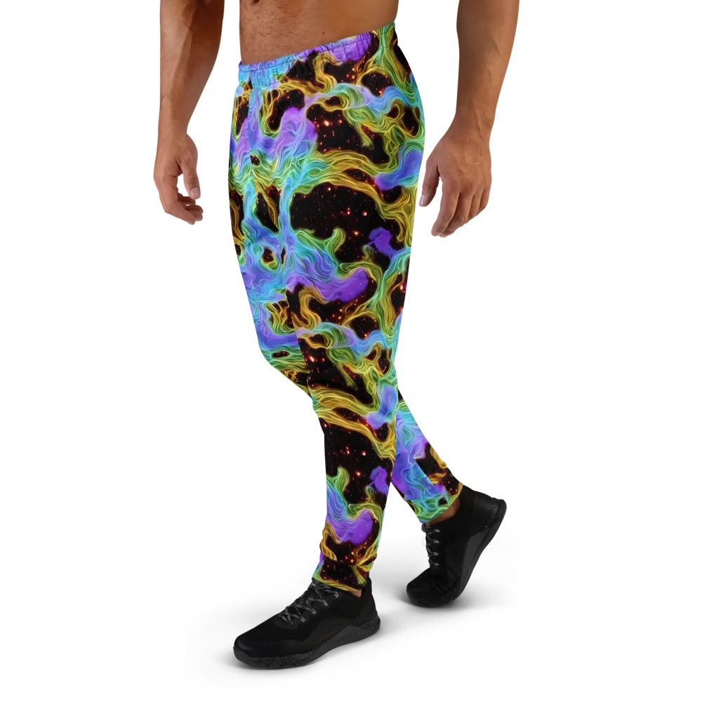 Galactic Tides on Men's Joggers — Left