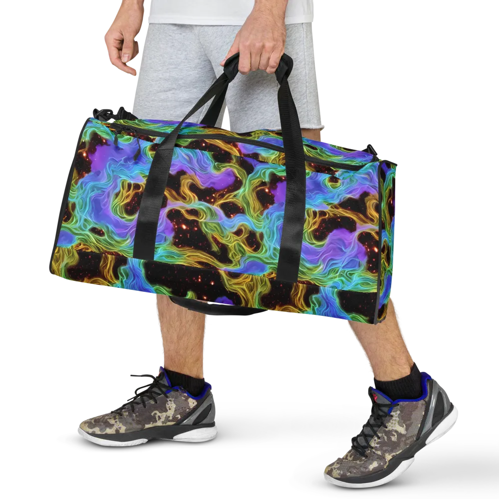 Galactic Tides on Duffle Bag — Front