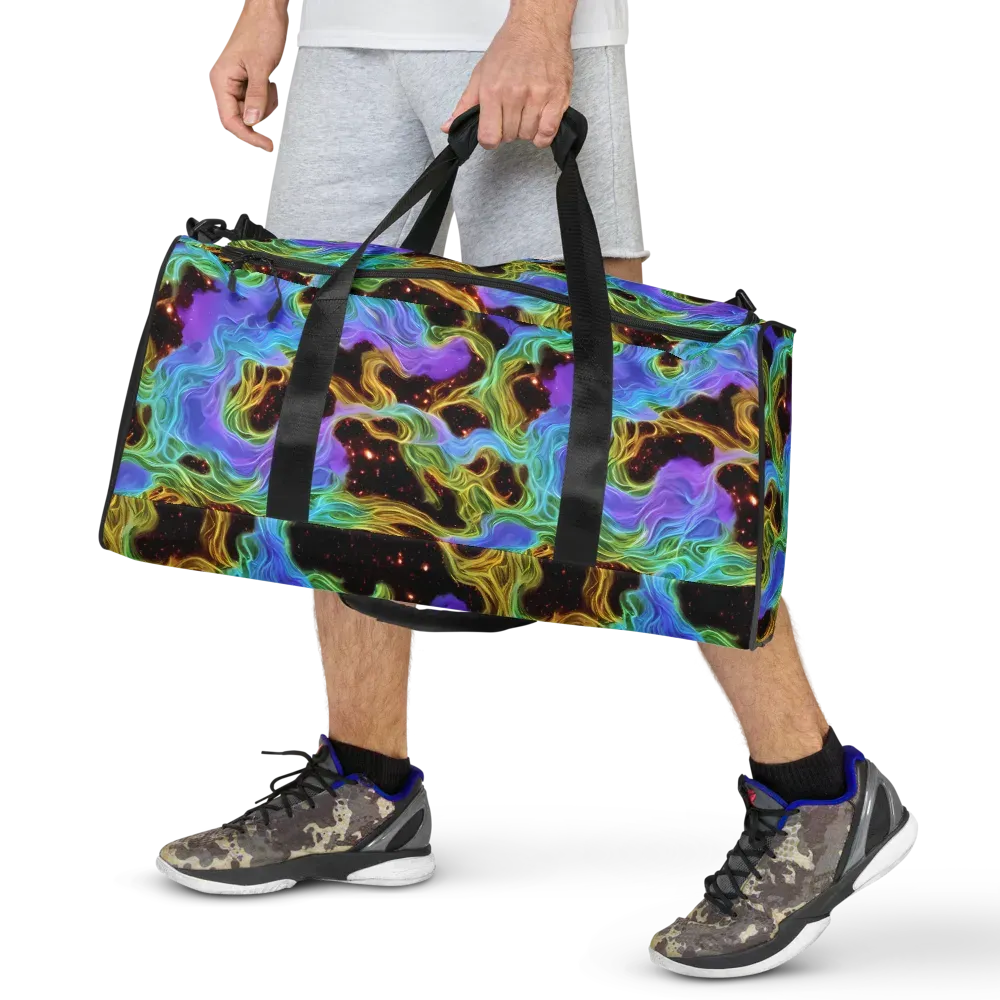 Galactic Tides on Duffle Bag — Front