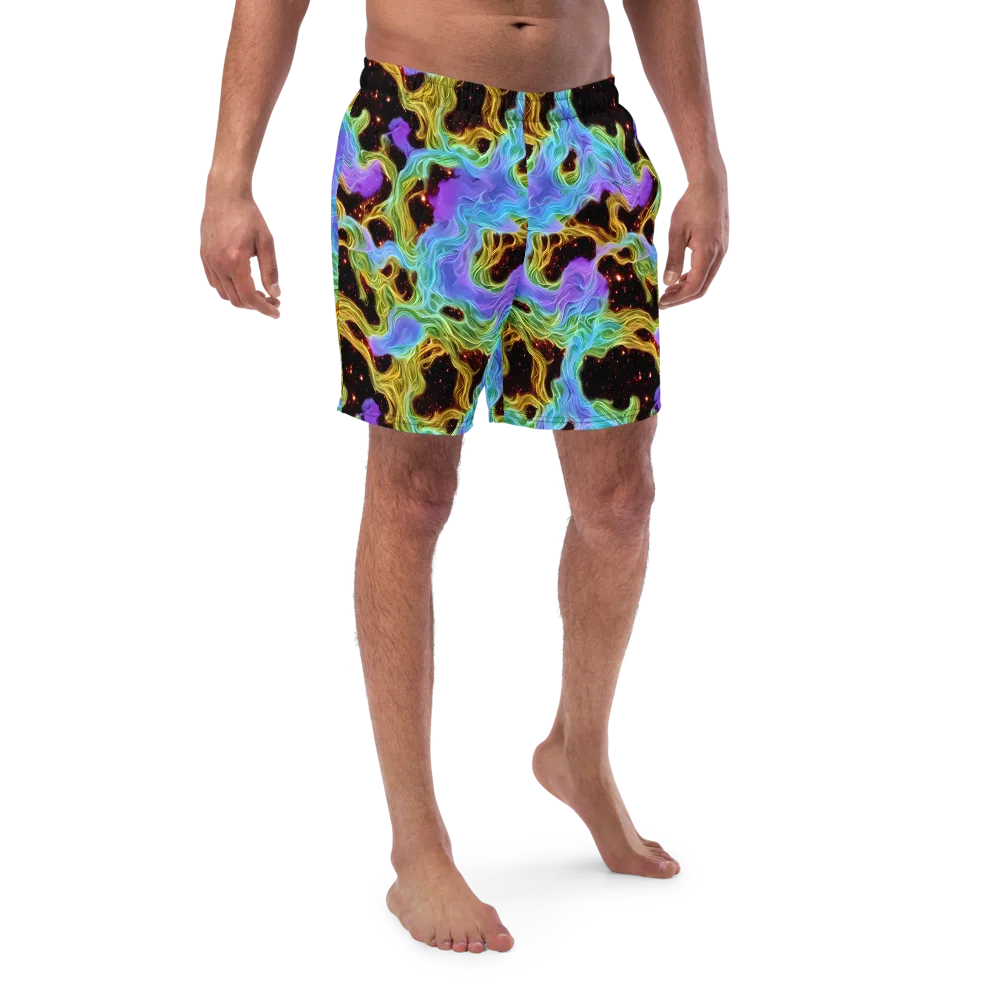 Galactic Tides on Swim Trunks — Front