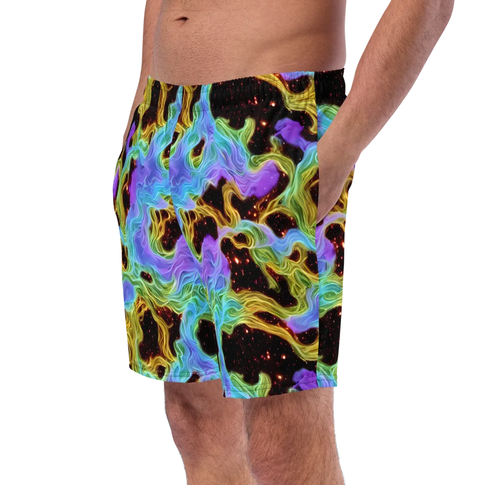 Galactic Tides on Swim Trunks — Left Front
