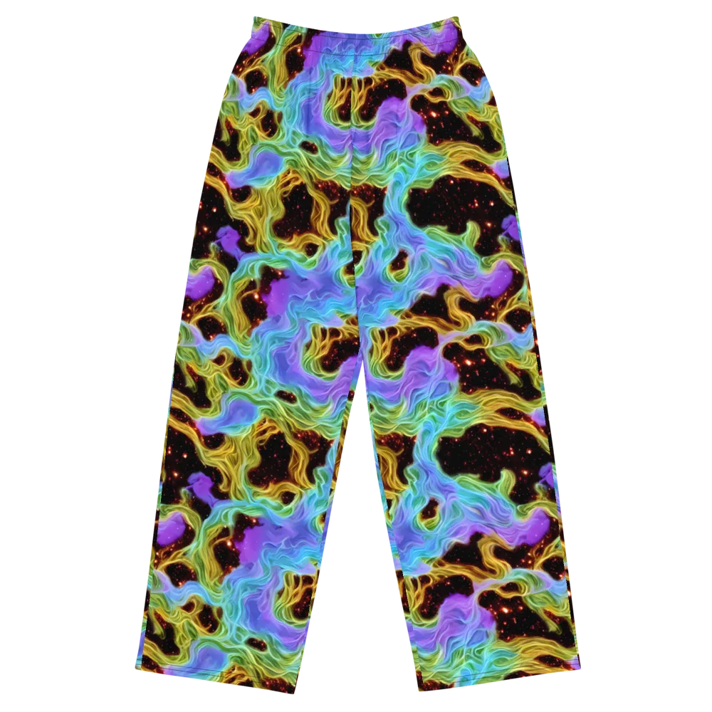 Galactic Tides on Wide-Leg Pants — Front