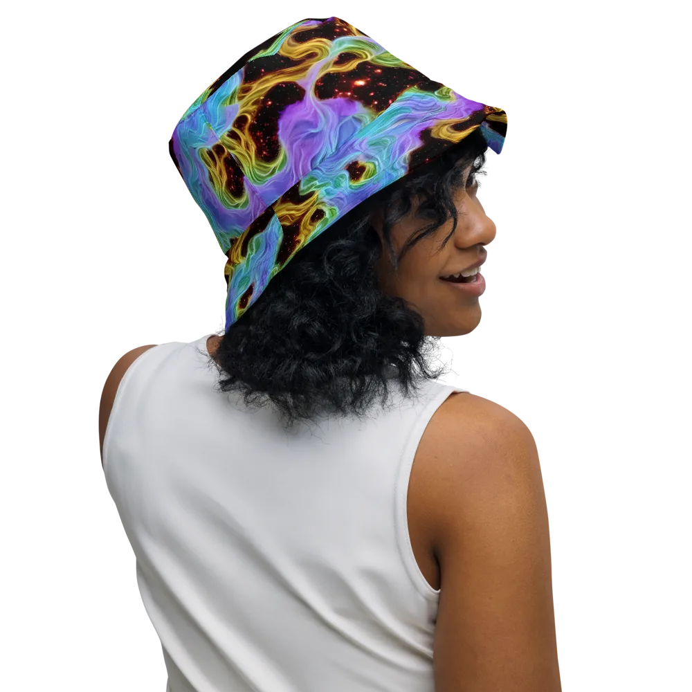 Galactic Tides on Reversible Bucket Hat — Right Outside