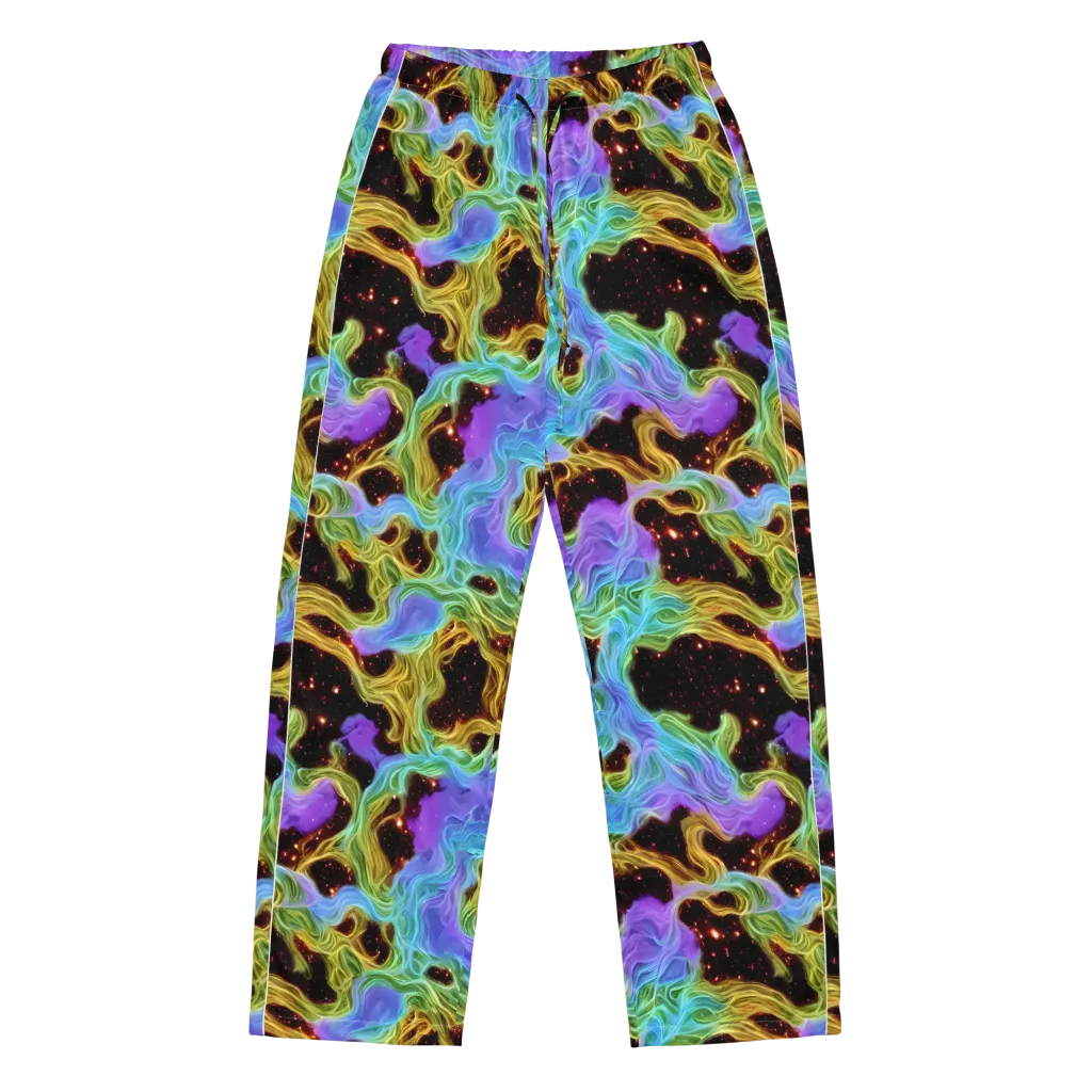 Galactic Tides on Women's Pajama Pants — Front