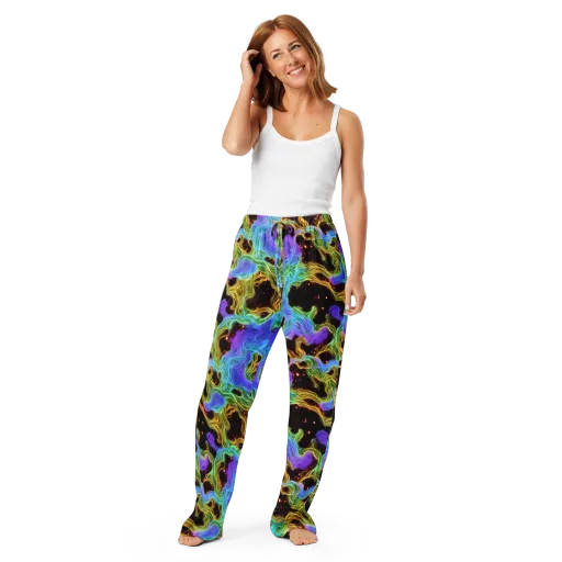 Galactic Tides on a Women's Pajama Pants