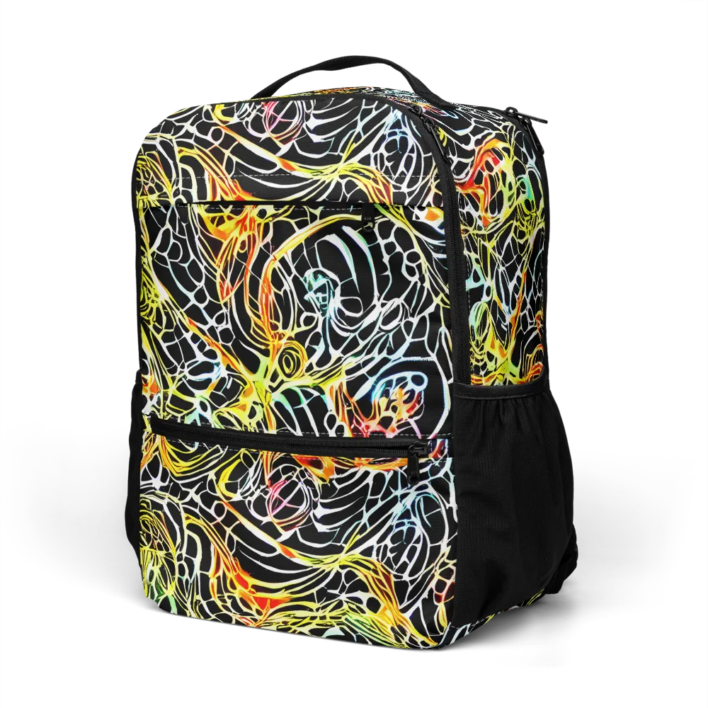 Electric Anatomy on Utility Backpack — Left Front