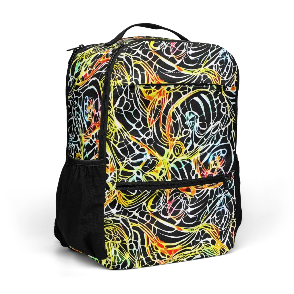 Electric Anatomy on Utility Backpack — Right Front