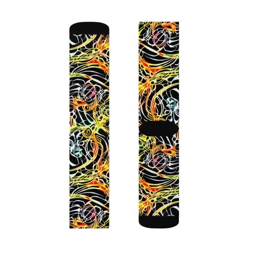 Electric Anatomy on a Socks