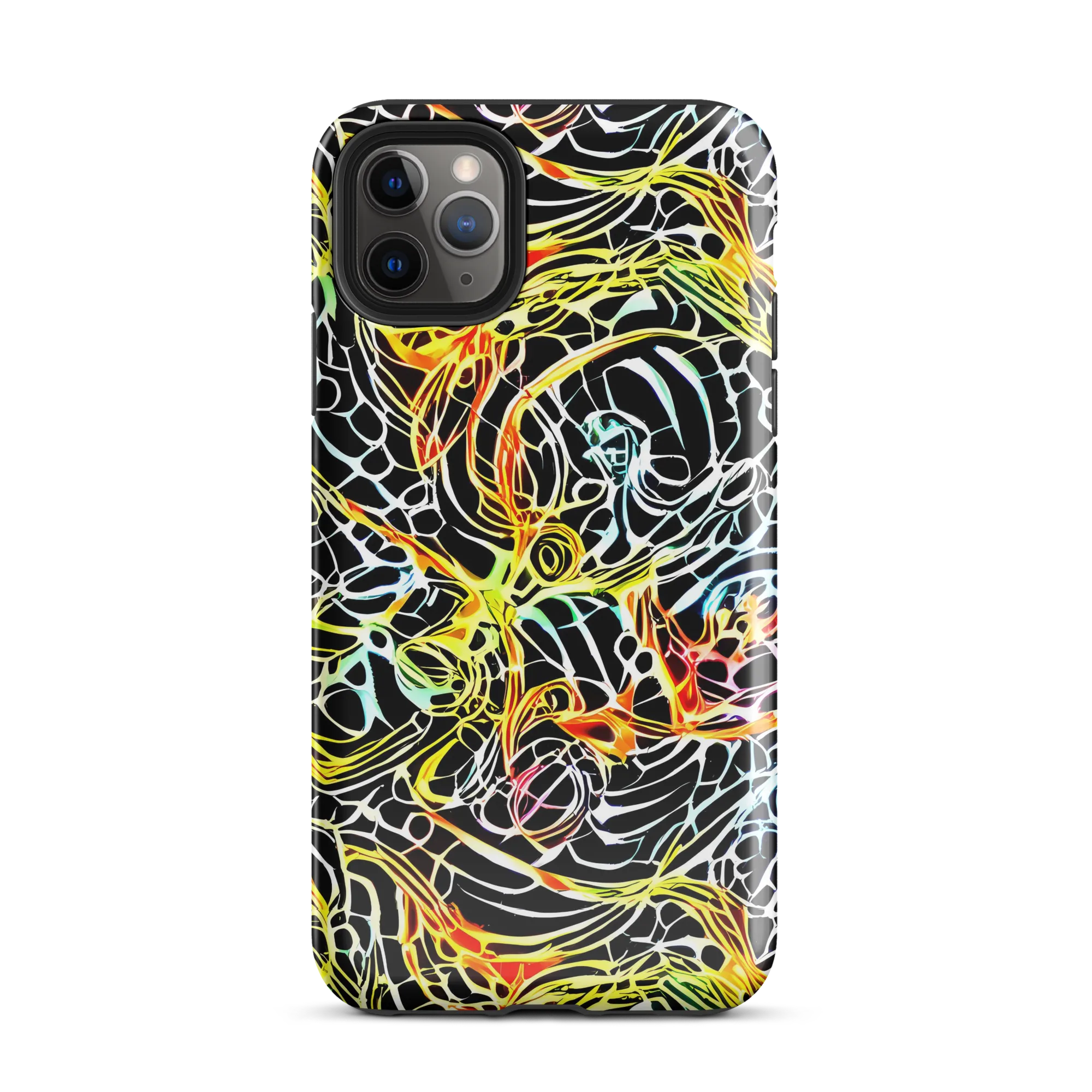 Electric Anatomy on Tough Case for iPhone® — Front