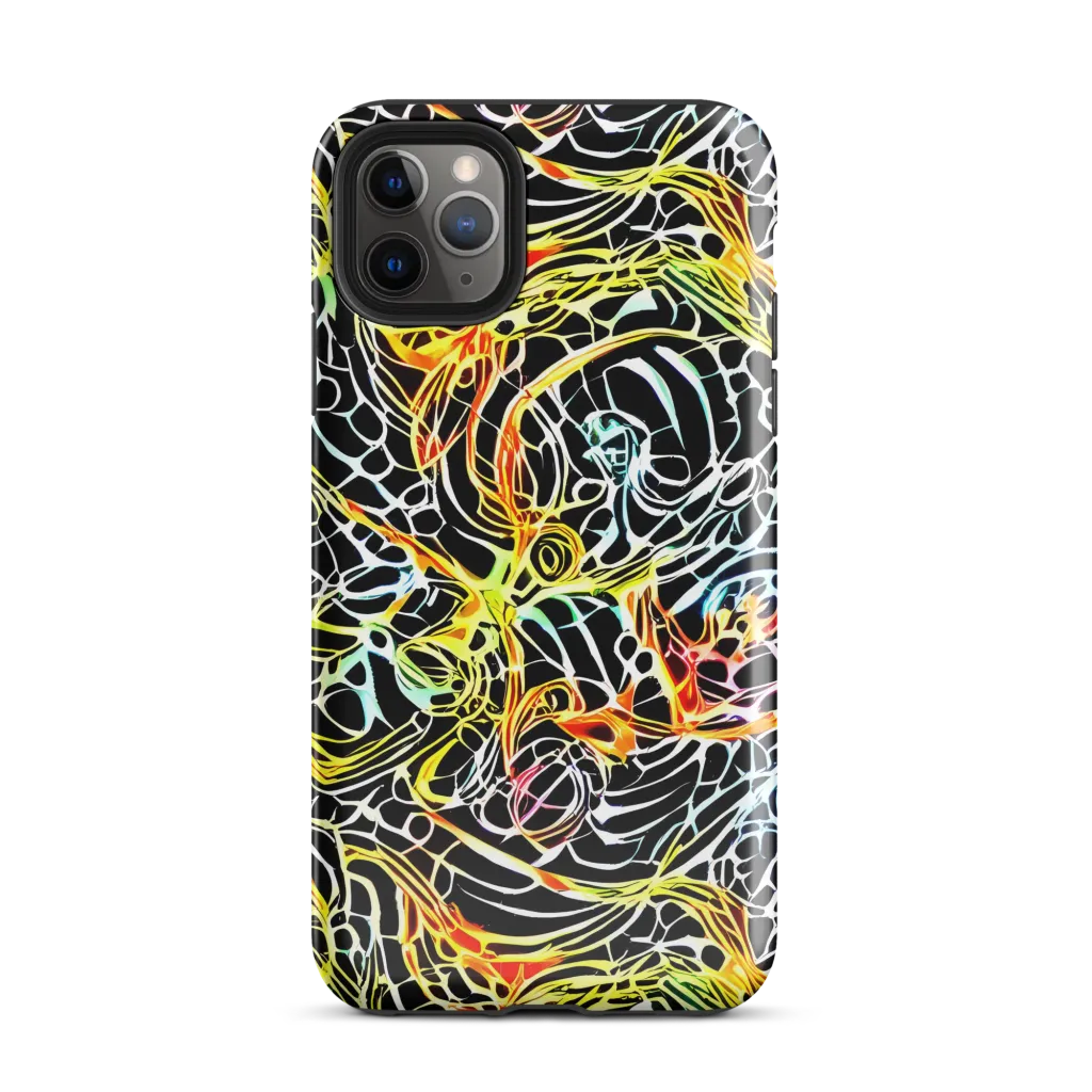 Electric Anatomy on Tough Case for iPhone® — Front