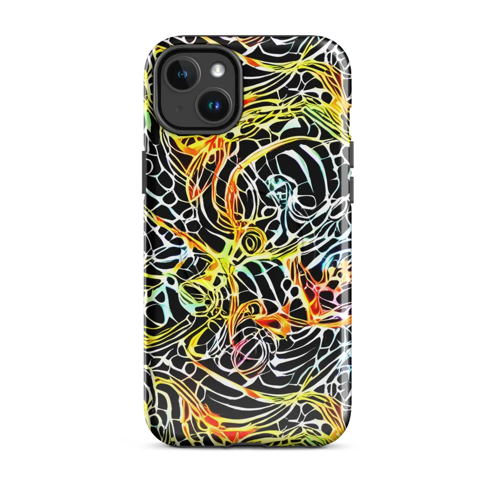 Electric Anatomy on MagSafe Tough Case for iPhone® — Front