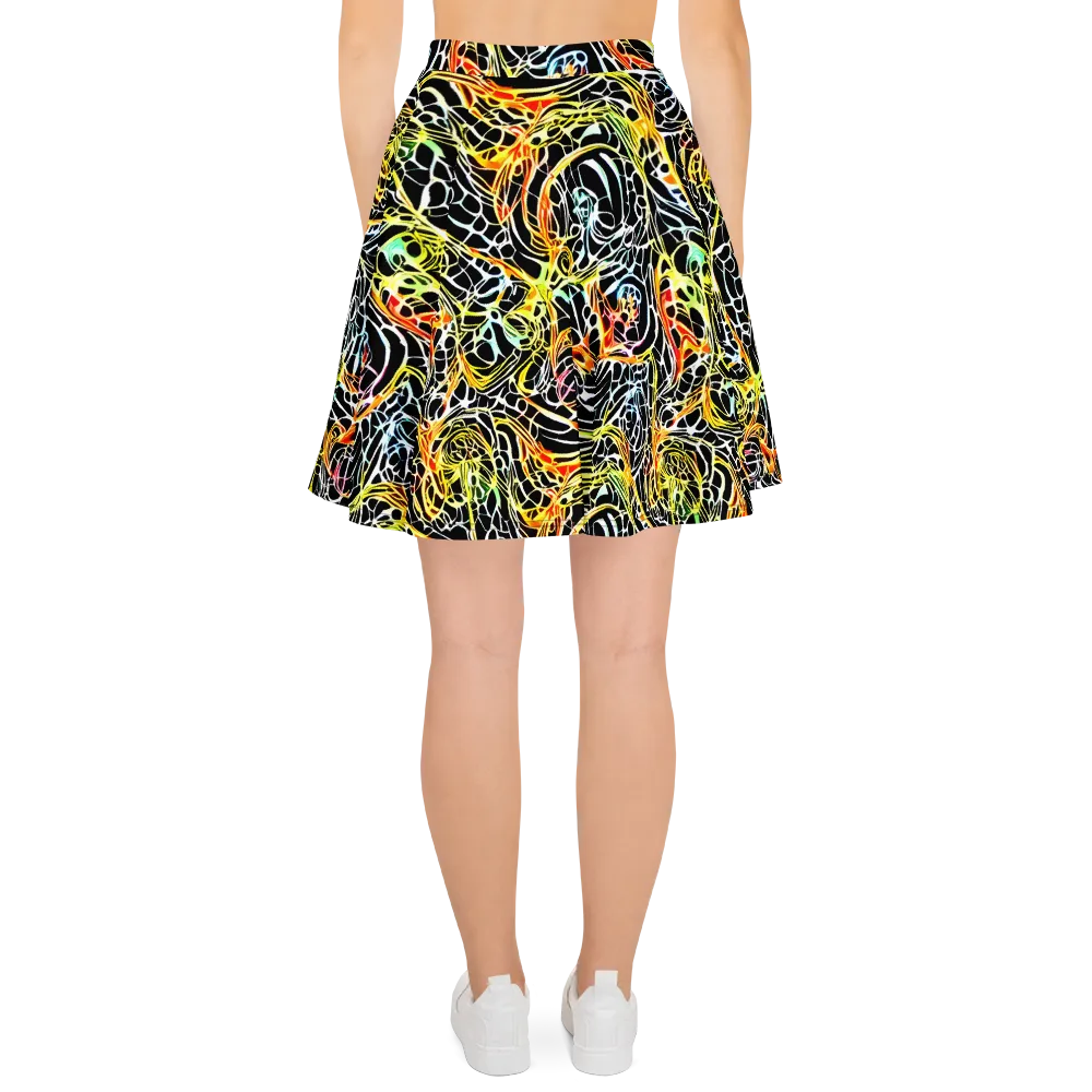 Electric Anatomy on Skater Skirt — Back
