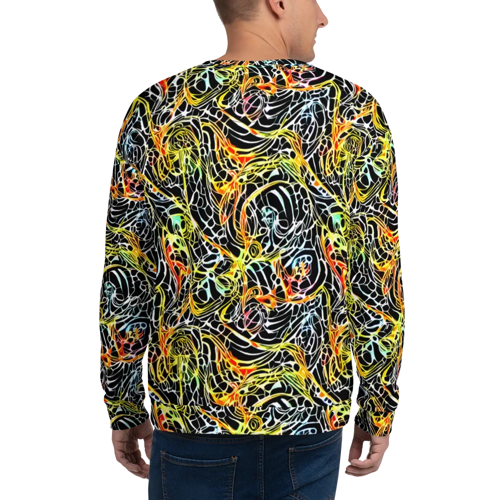 Electric Anatomy on Sweatshirt — Back