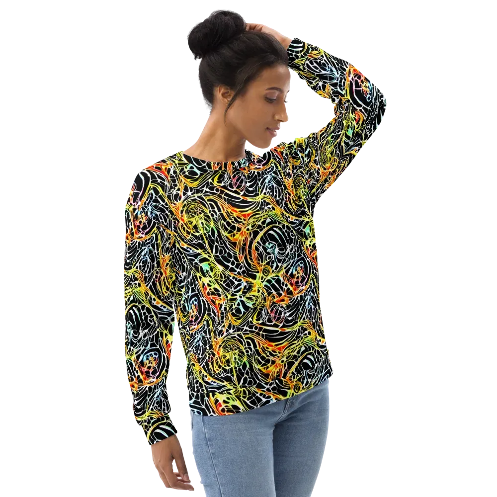 Electric Anatomy on Sweatshirt — Right Front