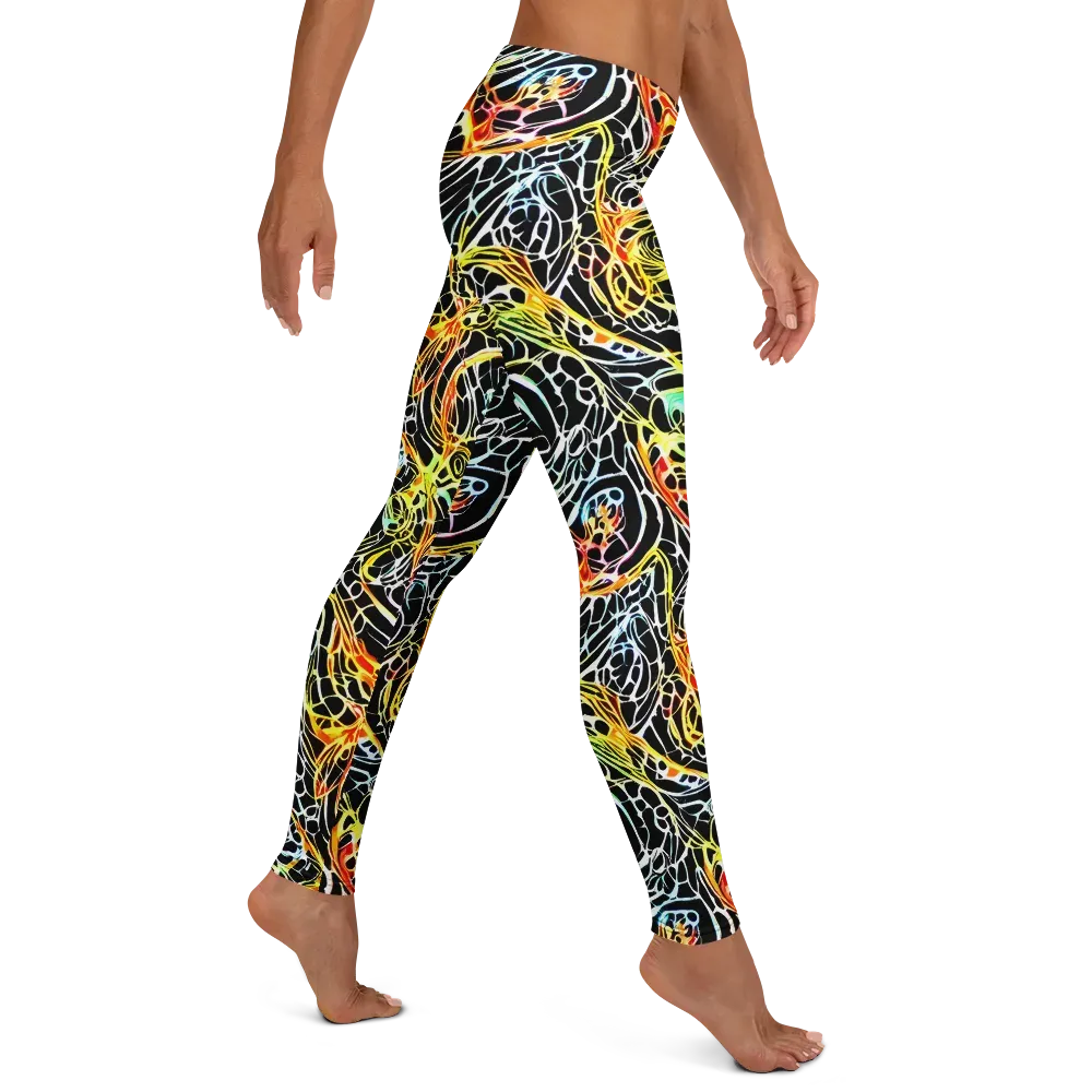 Electric Anatomy on Leggings — Right