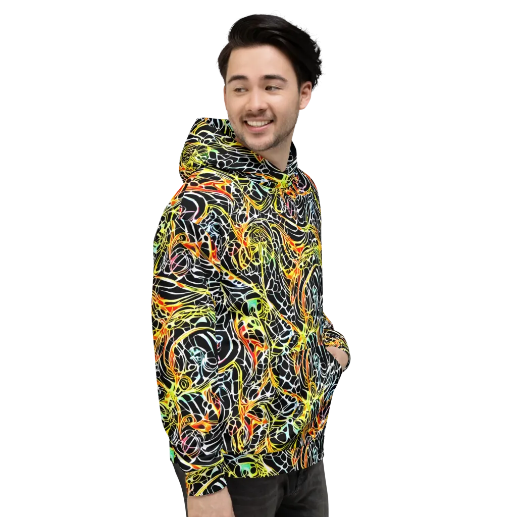 Electric Anatomy on Hoodie — Right