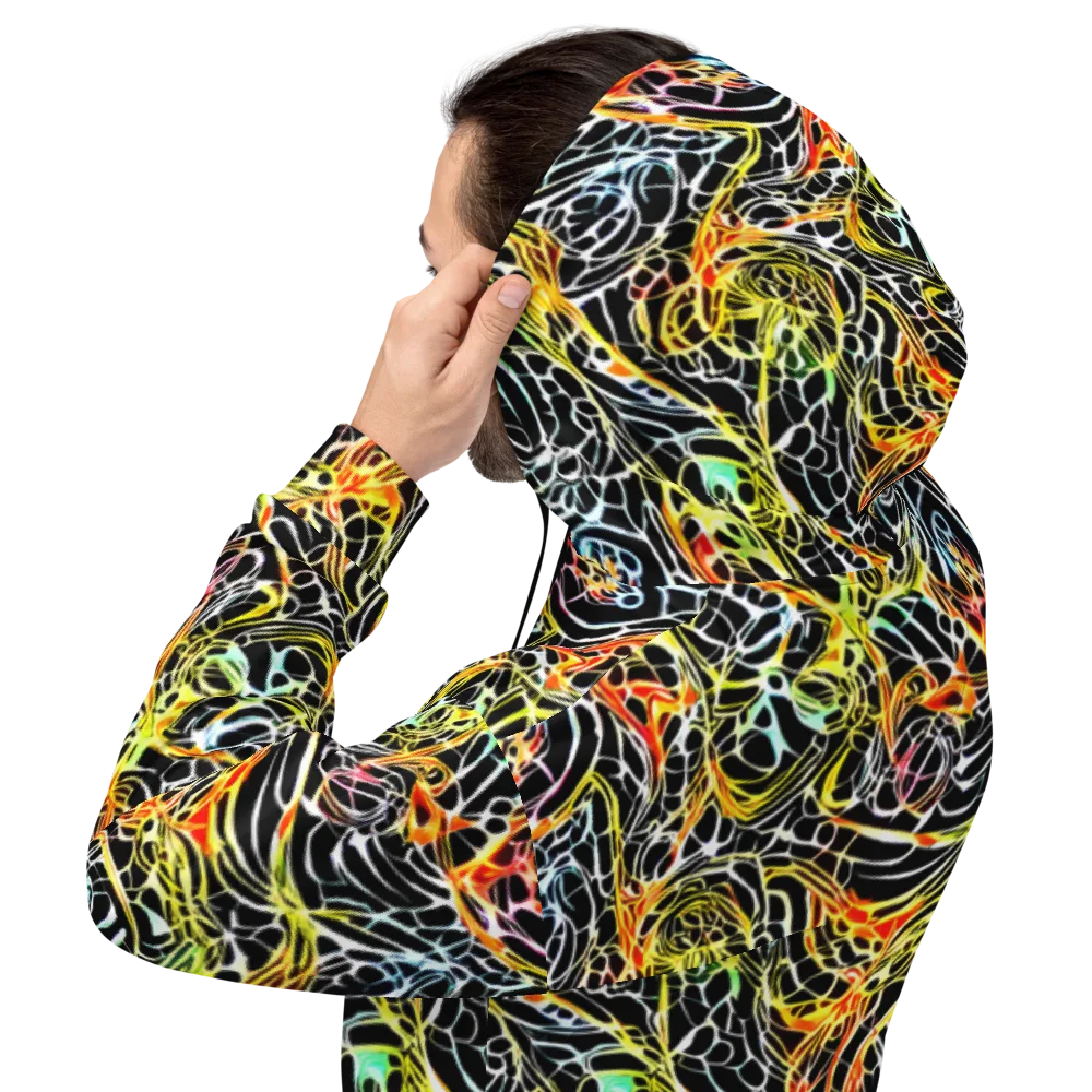 Electric Anatomy on Hoodie — Back