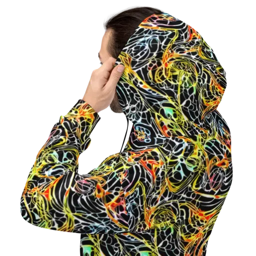 Electric Anatomy on a Hoodie