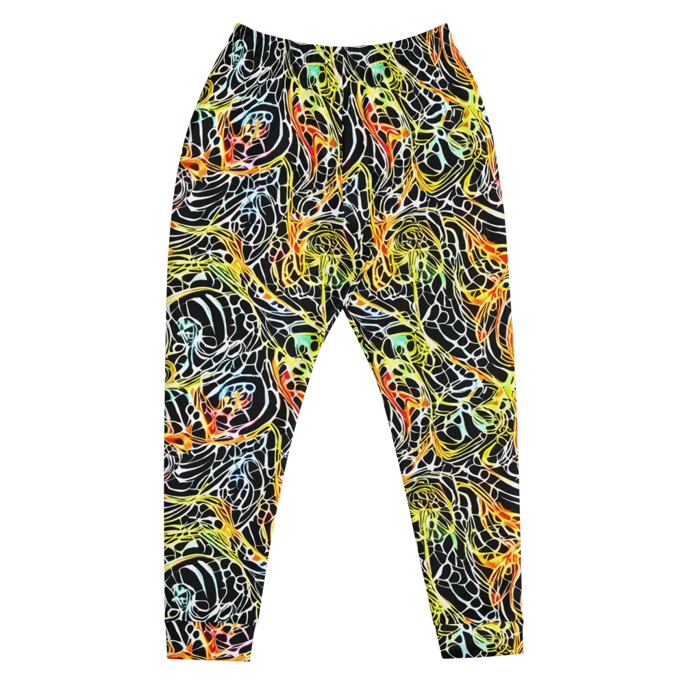 Electric Anatomy on Men's Joggers — Front