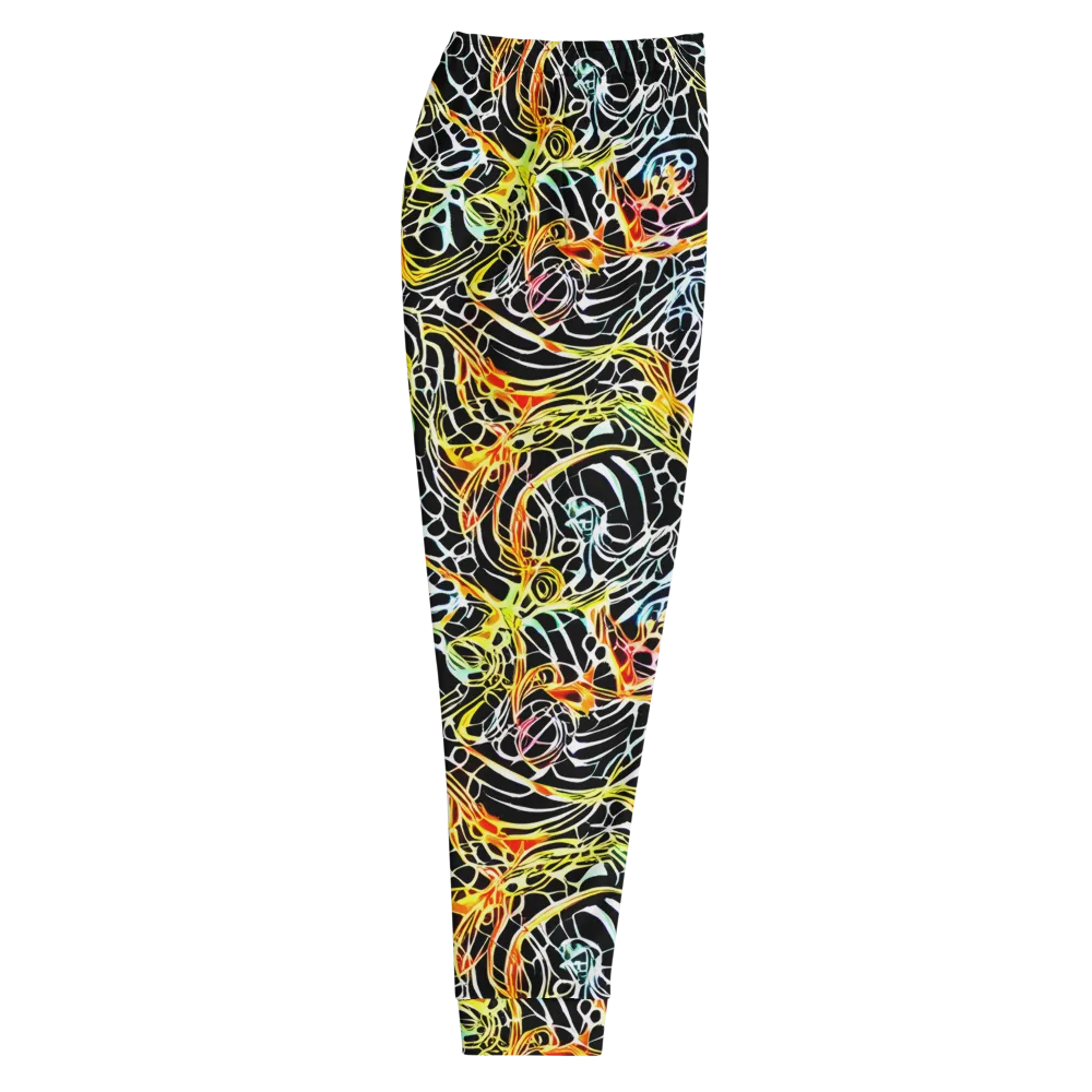 Electric Anatomy on Men's Joggers — Right