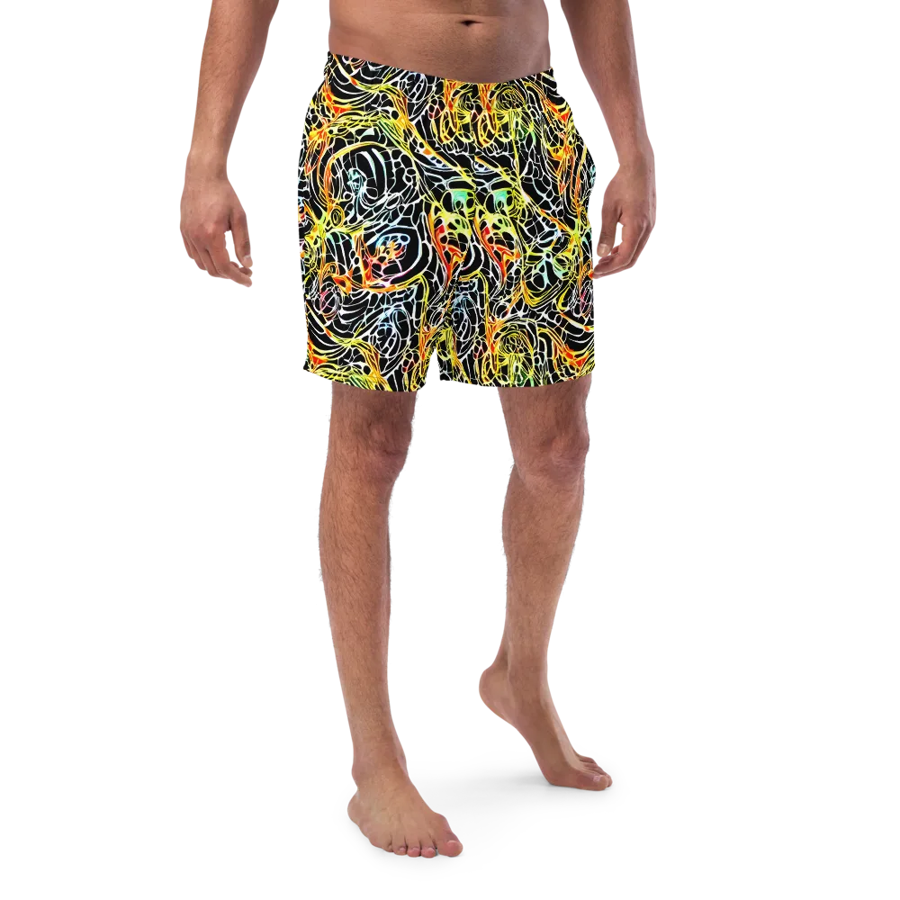 Electric Anatomy on Swim Trunks — Front