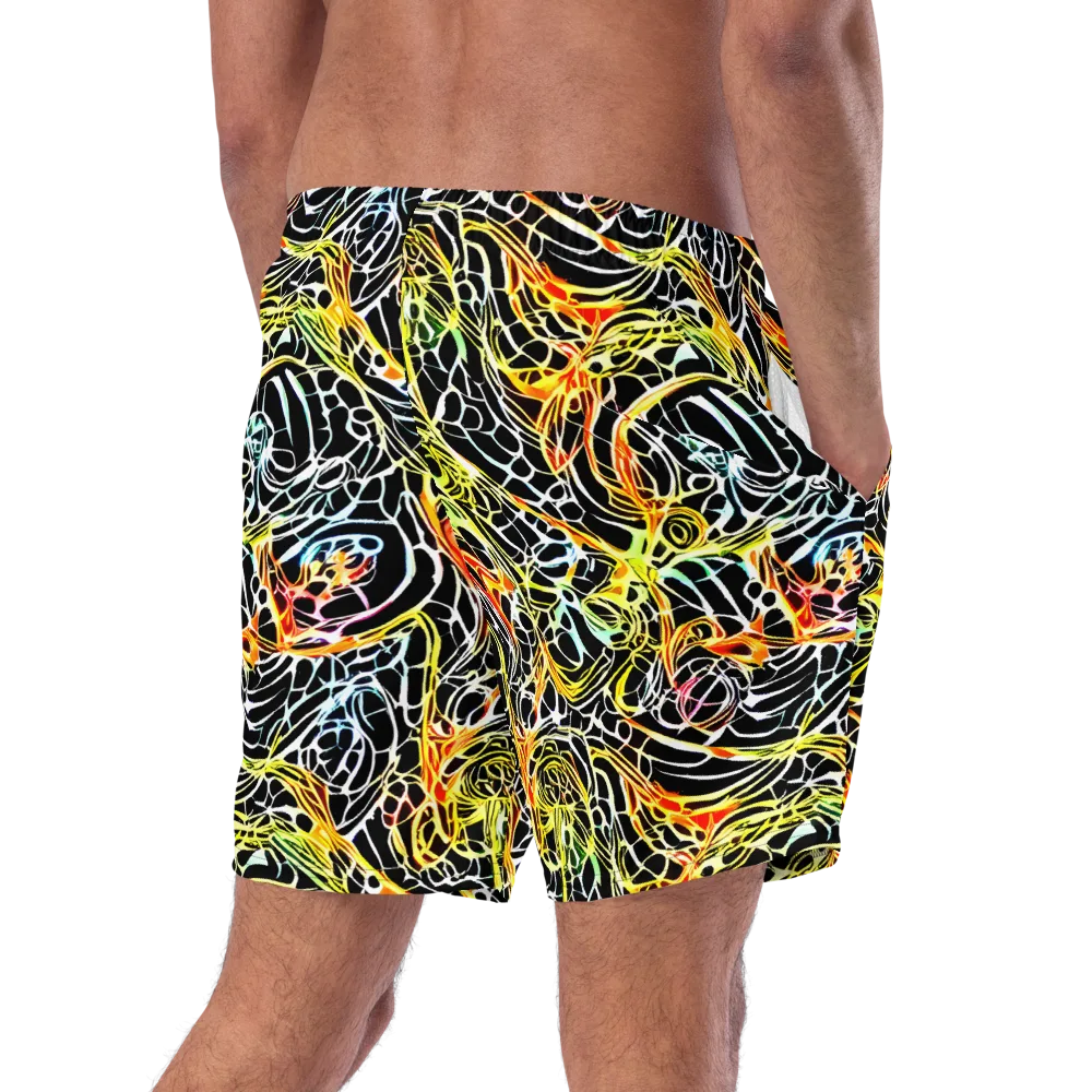 Electric Anatomy on Swim Trunks — Right Back