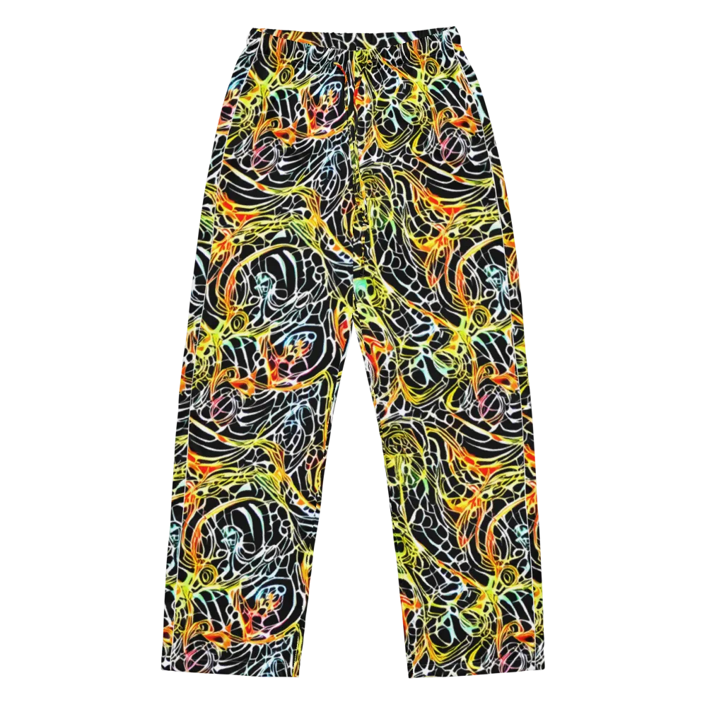 Electric Anatomy on Women's Pajama Pants — Front