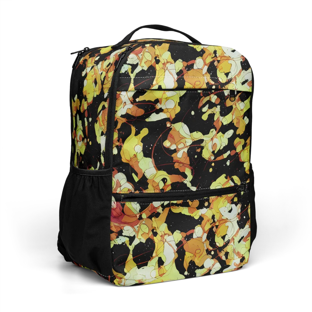 Saffron Orbit on Utility Backpack — Right Front