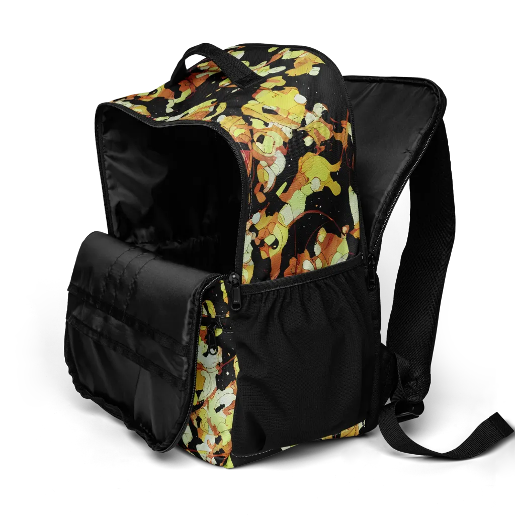 Saffron Orbit on Utility Backpack — Product details 2