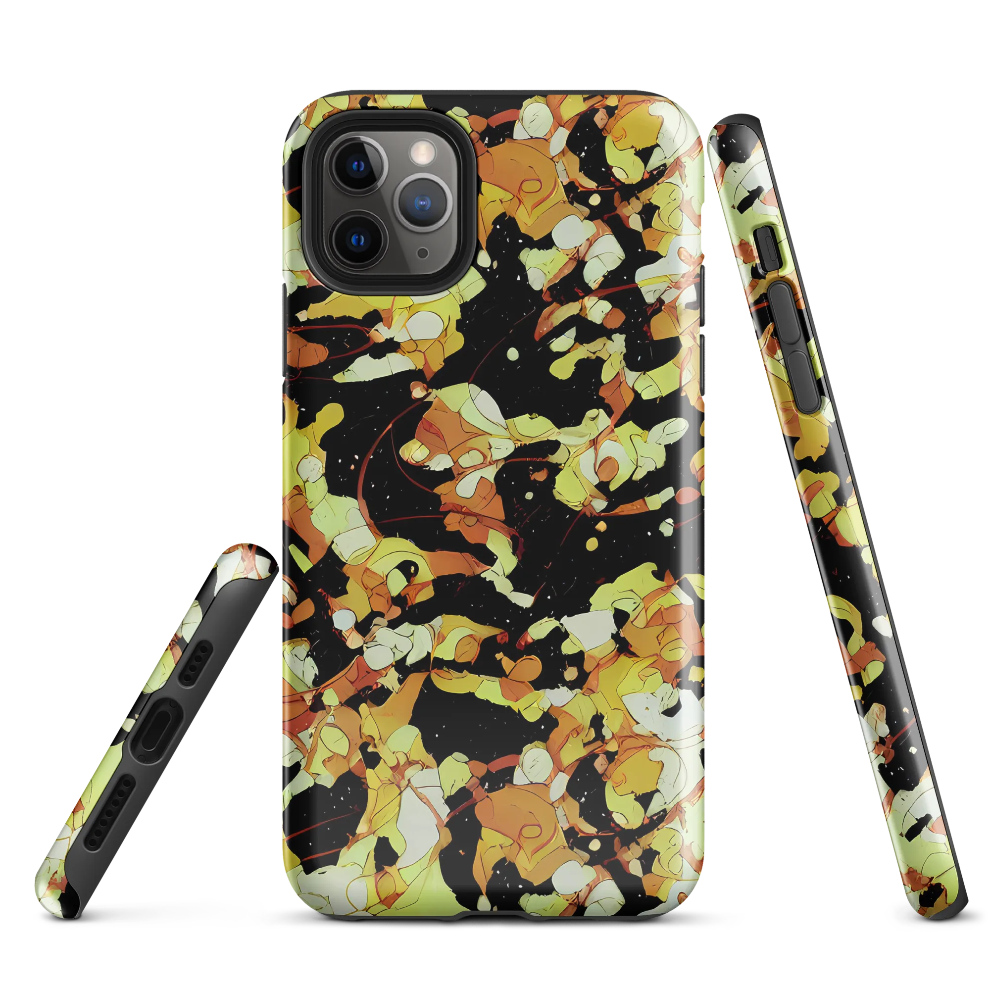 Saffron Orbit on Tough Case for iPhone® — Front